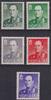 Norwegen 1962 Norwegen 1962 Michel Nr. 471-475 postfrisch - Freimarken: ... 5.19 £  +  8.67 £ shipping