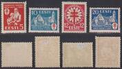 Estland 1933 Estland 1933 Michel Nr. 102-105 ungebraucht - Tuberkulosebe... 8.66 £  +  8.67 £ shipping