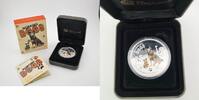 Australien und Ozeanien 1 Dollar Tuvalu 1 Dollar 2010 | Walking Dogs Australian Cattle Dog 1 Oz Silber Box + CoA -