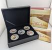 Australien und Ozeanien 5 Dollar Tuvalu 5 x 1 Dollar 2008 | International Classic Motorbikes | 5 x 1 oz | Box + CoA -
