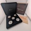 Australien und Ozeanien 5 Dollar Tuvalu 5 x 1 Dollar 2011 | Heroes & Villains | 5 x 1 oz | Box + CoA -