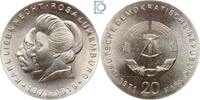 20 Mark Gedenkmünzen 20 Mark DDR 20 Mark 1971 - Karl Liebknecht + Rosa Luxemburg - stempelglanz J. 1533 -