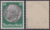 Deutsches Reich Deutsches Reich, Nr. 492 / 50 Pf. Hindenburg postfrisch, geprüft Schlegel BPP -