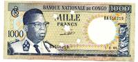 Congo 1000 Francs Annulé -