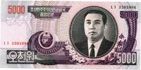 Corée du Nord - North Korea 5000 Won -