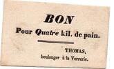 Verrerie 4 kg de pain Boulangerie Thomas -