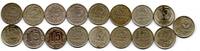Russie - Russia - Russland Lot de 17 x 15 Kopeks -