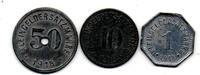 Stadt Hof Lot de 3 Monnaies -