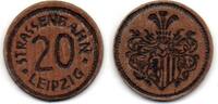 Leipzig 20 Pfennig Strassenbahn -