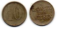 Wesserling ( Haut Rhin ) 10 Pfennig G.Goetz zum Ochsen -