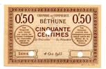 Béthune 50 Centimes ANNULE -