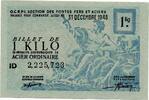 France - Frankreich 1 KG Acier Ordinaire O C R P I -
