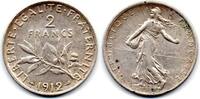 2 Francs 1912 France - Frankreich  VF