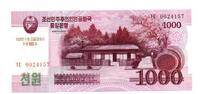 Corée du Nord - North Korea 1000 Won -