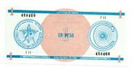Cuba 1 Peso Lettre C -
