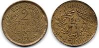 Tunisie - Tunisia - Tunesien 2 Francs -