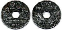 France - Frankreich 20 Centimes 1944 F 10.41 £  +  4.25 £ shipping