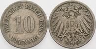 Kleinmünzen-Kaiserreich 10 Pfennig Grosser Adler -