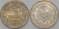 Kleinmünzen-Kaiserreich 1/2 Mark Grosser Adler -