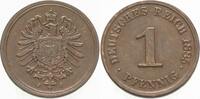 Kleinmünzen-Kaiserreich 1 Pfennig Kleiner Adler -