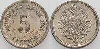 Kleinmünzen-Kaiserreich 5 Pfennig Kleiner Adler -