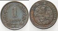 Niederlande-Königreich 1 Cent Wilhelmina I. 1890-1948. -