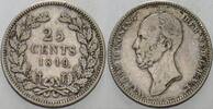 Niederlande-Königreich 25 Cent Willem II., 1840-1849. -