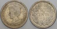 Niederlande-Königreich 10 Cent Wilhelmina I. 1890-1948. -