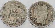 Vereinigte Staaten von Amerika Dime BARBER DIME -