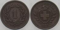 Schweiz-Eidgenossenschaft 1 Rappen -