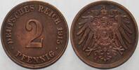 Kleinmünzen-Kaiserreich 2 Pfennig Grosser Adler -