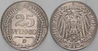 Kleinmünzen-Kaiserreich 25 Pfennig Grosser Adler -