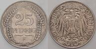 Kleinmünzen-Kaiserreich 25 Pfennig Grosser Adler -
