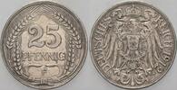 Kleinmünzen-Kaiserreich 25 Pfennig Grosser Adler -