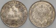 Kleinmünzen-Kaiserreich 1/2 Mark Grosser Adler -