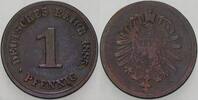 Kleinmünzen-Kaiserreich 1 Pfennig Kleiner Adler -