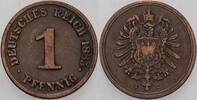 Kleinmünzen-Kaiserreich 1 Pfennig Kleiner Adler -