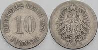 Kleinmünzen-Kaiserreich 10 Pfennig Kleiner Adler -