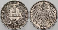 Kleinmünzen-Kaiserreich 1 Mark Grosser Adler -