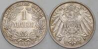 Kleinmünzen-Kaiserreich 1 Mark Grosser Adler -