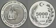 Türkei 5.000 Lira Republik 1923. -