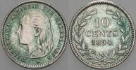 Niederlande-Königreich 10 Cent Wilhelmina I. 1890-1948. -