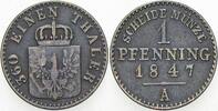 Preußen 1 Pfennig 1847 A Sehr schön 8.67 £8.50 £  +  8.67 £ shipping