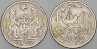 Danzig, Freie Stadt 1 Gulden -