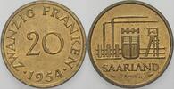 Saarland 20 Franken -