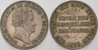 Ausbeutetaler 1838 A Preußen Friedrich Wilhelm III. 1797-1840 Patina, sehr schön