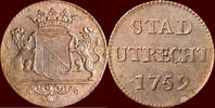 Utrecht Duit NOORDELIJKE NEDERLANDEN (NETHERLANDS) - REPUBLIEK, 1581-1795 - STAD UTRECHT - -