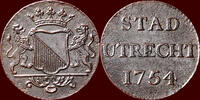 Utrecht Duit NOORDELIJKE NEDERLANDEN (NETHERLANDS) - REPUBLIEK, 1581-1795 - STAD UTRECHT - -