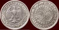 50 Pfennig GERMANY - WEIMAR REPUBLIK, 1919-1933 - 1927 J, Hamburg -