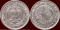 50 Pfennig GERMANY - WEIMAR REPUBLIK, 1919-1933 - 1927 D, München -